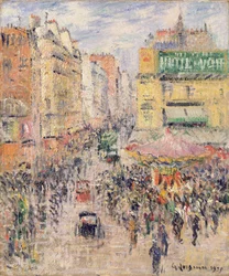 La Rue de Clignancourt, 1925